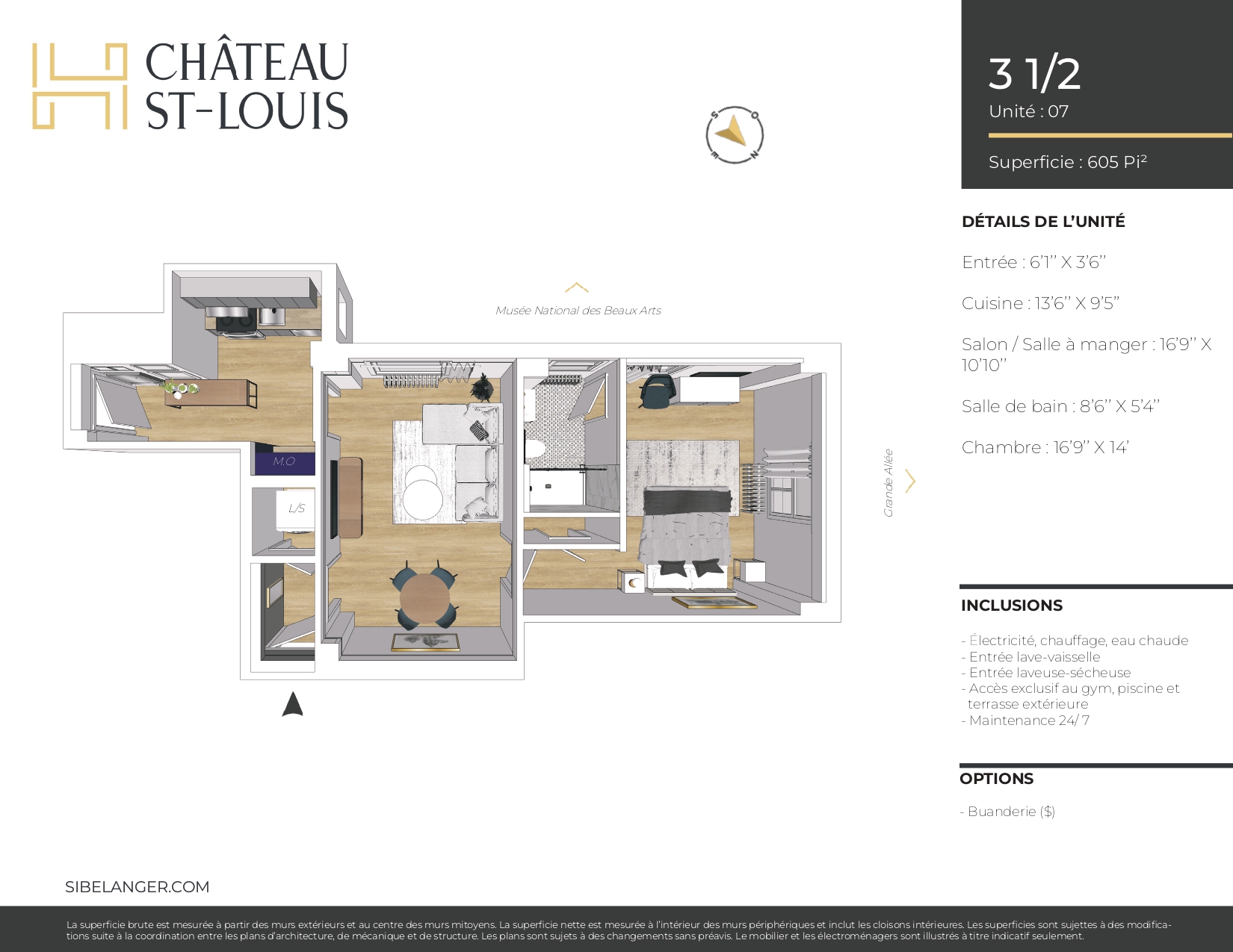 Plan de l'unité